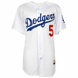 COREY SEAGER Autographed Authentic Dodgers White Jersey FANATICS