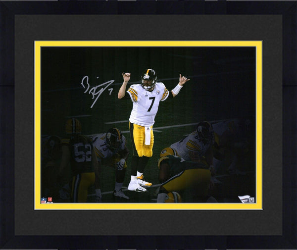 Signed Ben Roethlisberger Steelers 11x14 Photo