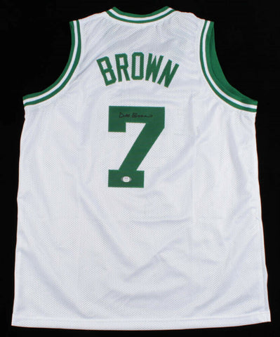 Dee Brown Signed Celtics Jersey (PSA COA) Boston's 1990 1st Round Pk Point Guard