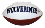 Kwity Paye Autographed Michigan Wolverines Logo Football Beckett 38938