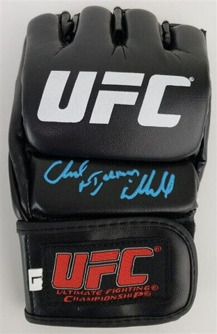 Chuck "The Iceman" Liddell Signed UFC Glove (PSA COA) Light Heavyweight Champ