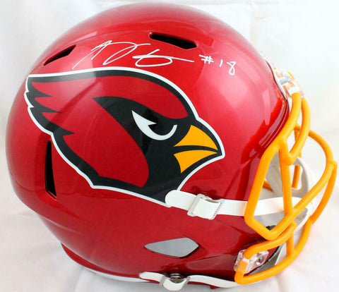 AJ Green Signed Arizona Cardinals Flash Speed F/S Helmet-Beckett W Hologram