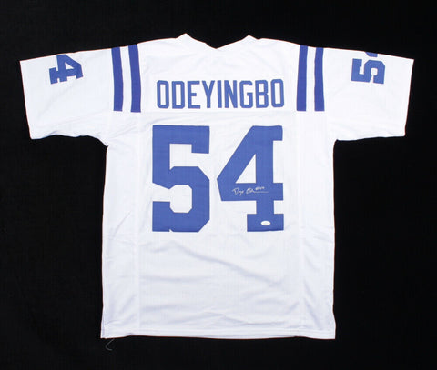 Dayo Odeyingbo Signed Indianapolis Colts Jersey (JSA COA) 2021 2nd Round Pick DE