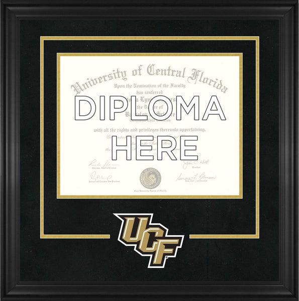 UCF Knights Deluxe 11x14 Diploma Frame with Team Logo-Fanatics