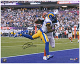 ODELL BECKHAM Jr. Autographed Rams Super Bowl Catch 16" x 20" Photo FANATICS