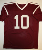 Sean Porter Autographed Maroon Jersey- TriStar Authenticated