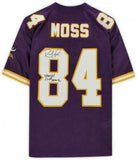 FRMD Randy Moss Vikings Signd Mitchell&Ness Auth Jrsyw/"Straight Cash Homie"Ins