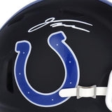Jonathan Taylor Indianapolis Colts Signed Riddell Black Matte Speed Mini Helmet
