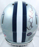 Elliott/E.Smith/T.Dorsett Signed Cowboys F/S Speed Authentic Helmet-BeckettWHolo