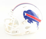 Gregory Rousseau Signed Buffalo Bills Speed Mini Helmet (JSA Signature Debut)