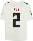Framed Matt Ryan Atlanta Falcons Autographed White Nike Vapor Limited Jersey