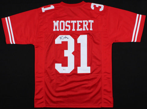 Raheem Mostert Signed 49ers Jersey (Beckett COA) San Francisco Running Back