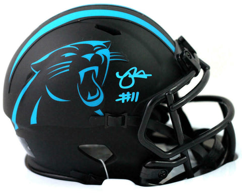 Robby Anderson Signed Carolina Panthers Eclipse Mini Helmet - Beckett W Auth