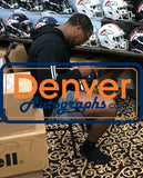 Bradley Chubb Autographed/Signed Denver Broncos Authentic Speed Helmet BAS 24814