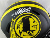 Adrian Peterson Signed Redskins F/S Eclipse Speed Helmet - Beckett W Auth *White
