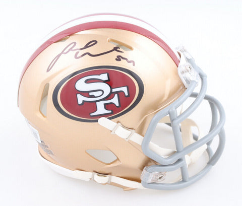 Fred Warner Signed San Francisco 49ers Mini Helmet (Beckett) 2020 Pro Bowl L.B.
