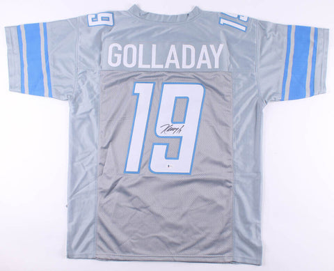 Kenny Golladay Signed Detroit Lions Jersey (Beckett COA) 2017 3rd Rd Pick W.R.