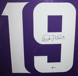 Adam Thielen Signed Minnesota Vikings 35x43 Custom Framed Jersey (Beckett COA)