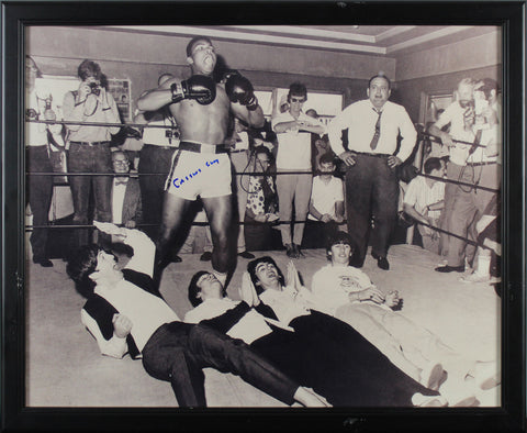 Muhammad Ali Cassius Clay Signed 16x20 Framed Photo Auto Graded 10! BAS #A57300