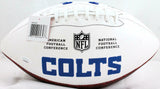 Darius Leonard Autographed Indianapolis Colts Wilson Logo Football - JSA W
