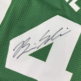 Autographed/Signed Brian Scalabrine Boston Green Basketball Jersey JSA COA Auto