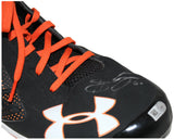 Hunter Strickland Signed San Francisco Giants Under Armour Cleat BAS 33668