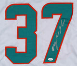 Myles Gaskin Signed Miami Dolphins Jersey (JSA COA) 2nd Year Washington Husky RB