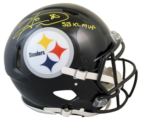Steelers Hines Ward "SB XL MVP" Signed Full Size Speed Proline Helmet BAS Wit