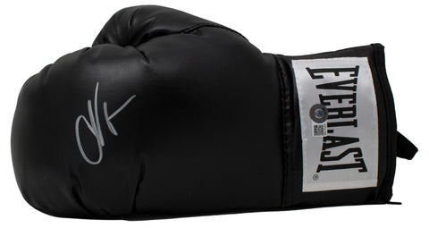 Chad Johnson Signed Black Left Hand Everlast Boxing Glove BAS