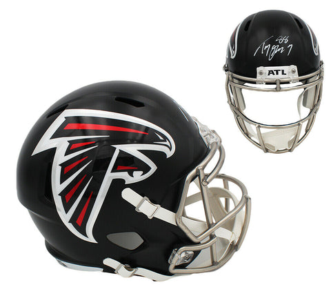 Tony Gonzalez Signed Atlanta Falcons Speed Full Size NFL Helmet