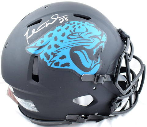 Fred Taylor Signed Jaguars F/S Eclipse Speed Authentic Helmet - Beckett W Holo