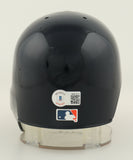 Robin Yount Signed Milwaukee Brewer Mini Batting Helmet (Beckett) 2xAL MVP / HOF