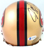 Jeff Garcia Autographed San Francisco 49ers 96-08 TB Mini Helmet - Beckett W Aut