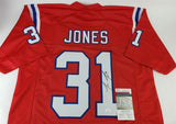 Jonathan Jones Signed New England Patriot Jersey (JSA COA) 2xSuper Bowl Champion