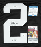 Chris Olave Signed Ohio State Buckeyes Jersey Inscribed "CO2" (Beckett COA) W.R