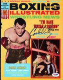 Carlos Ortiz Autographed Boxing Illustrated Magazine Cover PSA/DNA #S42987