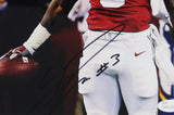 Calvin Ridley Signed Alabama Crimson Tide Framed 8x10 NCAA Photo - Red Jersey Ca