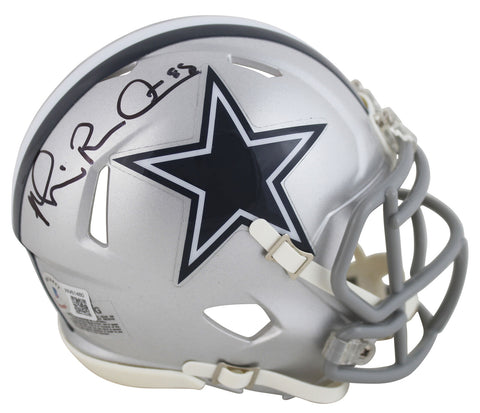 Cowboys Michael Irvin Authentic Signed Speed Mini Helmet BAS Witnessed
