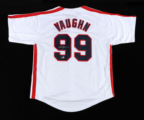 Charlie Sheen Signed "Major League" Cleveland Indians Jersey (Beckett Holo)