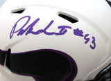 Patrick Jones Autographed Vikings Lunar Speed Mini Helmet- Beckett W *Holo