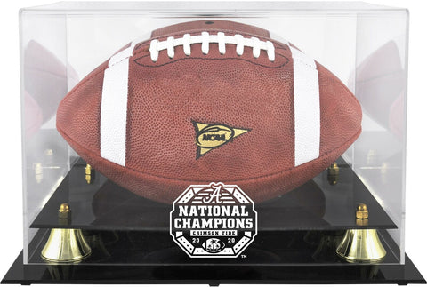 Alabama Crimson Tide CFP 2020 National Champs Logo Golden Classic Football Case