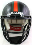 Reggie Wayne Signed Miami Hurricanes Knight F/S Authentic Helmet- PSA/DNA*Orange
