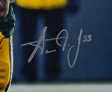Aaron Jones Signed Framed Green Bay Packers 16x20 Photo Fanatics