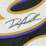 FRAMED Autographed/Signed ODAFE OWEH 33x42 Baltimore Black Football Jersey JSA C