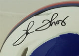 Thurman Thomas Signed Buffalo Bills Speed Mini Helmet (JSA Witness COA)