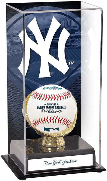 New York Yankees Sublimated Display Case with Image