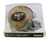 Patrick Willis Autographed/Signed San Francisco 49ers VSR4 Mini Helmet BAS 34541