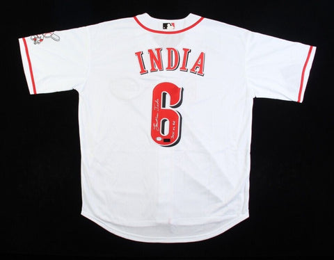 Jonathan India Signed Cincinnati Red Jersey (PSA COA) 2021 NL Rookie of the Year