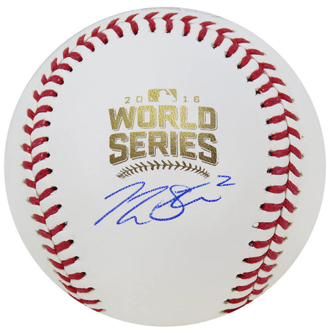 Tommy La Stella Signed Rawlings Official 2016 World Series MLB Baseball (SS COA)