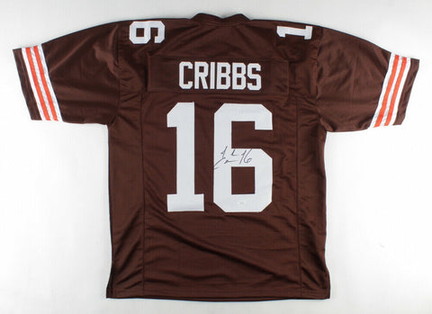 Josh Cribbs Signed Cleveland Browns Jersey (JSA COA) 3xPro Bowl Running Back
